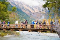 Chubu Sangaku National Park Tourists Scaled