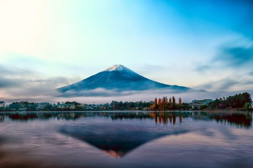 Mount Fuji Morning Scaled