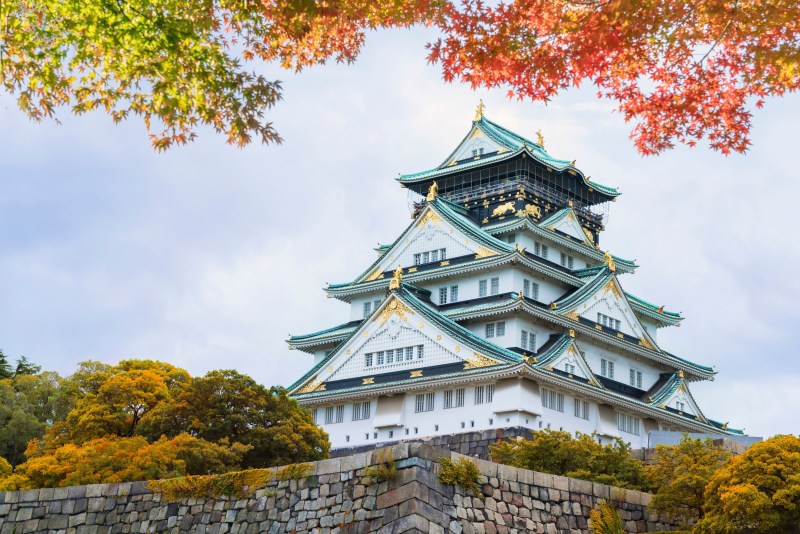 10 Day Budget Japan Tour - Osaka Castle