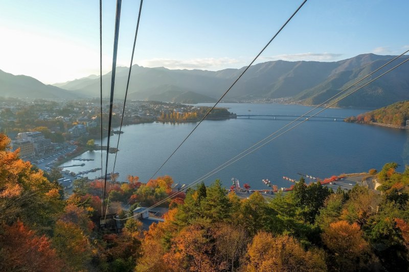 Lake Kawaguchi Cable Car
