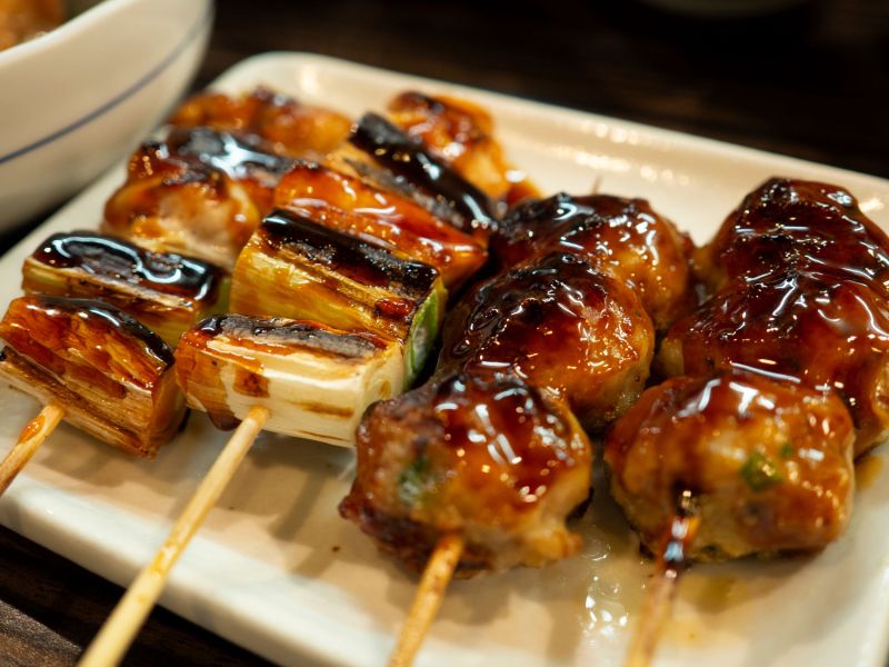 Evening Food Tour Of Kyoto’s Pontocho & Gion Shirakawa - Yakitori In A Restaurant In Kyoto